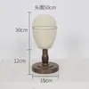 Cabeça de Manequim para Perucas, Chapéus e Acessórios de Cabeça, Cabeça de Manequim Coberta com Tecido, Cabeça de Manequim para Vitrine de Loja de Roupas, Manequim Cabeça de Boneco