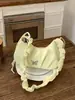 Bolso de axila tipo mariposa estilo coreano para mujer, nuevo bolso de mano dulce plisado de nicho, bolso de hombro de moda para ir al trabajo, bolso cruzado