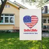 Bandera de Jardín Jin Zehua Personalizada Poliéster Impresión a Doble Cara Colorida Decoración Exterior Bandera Pequeña Estilo Festivo Personalizada con Fotos