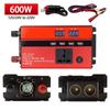 Carro transfronteiriço 2000W3000W4000W inversor solar 12V/24V plug-in display digital duplo USB