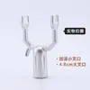Barra de Secado de Ropa de Aleación de Aluminio de Alta Calidad con Cabeza Bifurcada, Extensible para Uso Doméstico, Engrosada para Estudiantes, Tenedor para Ropa Accesorio Premium
