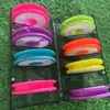 Caixa de linha principal caixa de armazenamento multifuncional para conjunto de linhas de silicone caixa de linha de pesca caixa de linha secundária de pesca suprimentos para equipamento de pesca