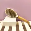 Peine de cojín de aire peine de cojín de aire peine de masaje cabeza de peine de masaje peine de peinado peine desenredante peine de cojín de aire peine de peinado de madera maciza
