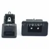 Enchufe Hembra de Alimentación AC de Puerto Cuadrado Db-8, Enchufe de Dos Pines, Enchufe de Cobre Puro, Conector de Alimentación AC 28*16mm 2.5A
