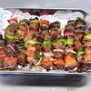 Novos espetos para air fryer doméstico, espetos verticais de ferro para churrasco, espetos de carne, agulhas de churrasco de forno, multifuncionais e duráveis