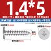 Acero Inoxidable 304 CA Tornillo Autorroscante Cabeza Plana Cabeza Grande Delgada Cabeza Plana Cola Puntiaguda Cruz Ahogada MM2M3M4M5M6