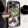 Graffiti Moderno Adecuado para Apple 14 Cobertura Total 16/17 Funda para Teléfono Iphone15Promax Airbag 13/12/11P