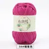 Hilo de Tela de Color Sólido de Alta Elasticidad para Tejer Pantuflas, Zapatos de Ganchillo, Bolsas DIY, Cojines de Cuna, Fabricante de Hilo para Sombreros