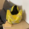 Bolso Grande de Verano para Mujer 2024 Nueva Moda Popular Bolso de Hombro Gran Capacidad Clase Viajero Crossbody Bolso Dumpling