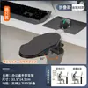 Soporte de Brazo para Computadora Reposamanos Tablero de Extensión de Escritorio Almohadilla para Muñeca Tablero de Extensión de Mesa Reposamuñecas Reposacodos Reposapalmas Plegable Giratorio