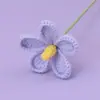 Flores Artificiales de Lana Hechas a Mano Terminadas Flores Artificiales Rosa Francesa Flores Inmortales Decoración del Hogar Ramo de Boda Arreglo Floral