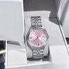 Estilo igual ao Xiaohongshu Relógio Pitaya Imperatriz Viúva Feminino Nicho Sensação de Alto Padrão Relógio Feminino Azul Gelo Triturado Relógio Imperatriz Viúva Feminino