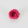 10CM cabeça de flor de rosa vermelha flor artificial de casamento decoração de parede de flor de rosa de carro de casamento flor falsa flor eterna fábrica atacado