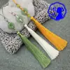 Recordando Xiangfei 12B-7 Hebilla Ping An Borla Antigua Colgante Oreja diy Hecho a Mano Cintura Hanfu Joyería Clásica Cheongsam