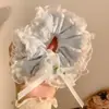 Scrunchies de Cabelo Exquisitos de Alta Qualidade para Mulheres 2026 Novo Estilo Coreano Elástico Extra Grande Acessórios de Cabelo em Cores Vintage