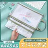 Bolsa para archivos A4 Morandi bolsa para guardar exámenes bolsa de cosméticos bolsa de información bolsa para facturas A5 estuche para lápices A6 logo imprimible