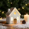 Venda Quente Transfronteiriça Cerâmica Escandinava Translúcida Presentes de Natal Casa de Natal Luz Noturna Decoração de Atmosfera Móveis