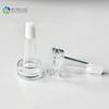 Botella Silin transparente de vidrio sellada para polvo liofilizado de 2 ml a 30 ml, botella de solución madre de ácido hialurónico, botella de muestra para rellenar