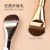 Nuevo Pincel para Base de Maquillaje con Forma de Lengua, Forma Especial de Abanico, Ultra Delgado, Base de Maquillaje Sin Marcas, Pincel para Base de Maquillaje de Cabeza Plana, Herramienta de Belleza Fabricante Mayorista