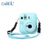 Adecuado para Polaroid Mini13 Estuche Protector de Color Sólido Set de Silicona para Cámara Resistente al Desgaste Anticaída Carcasa Blanda Estuche Ajustado con Correa