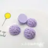 Macaron helado bola de crema comida y juego parche de resina diy pegamento de crema funda de teléfono caja de almacenamiento material para tocado