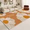Tapete de sala de estar estilo ins sofá mesa de centro cobertor tapete doméstico antiderrapante absorvente quarto tapete de cabeceira closet tapete