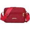 Bolsa transversal simples, leve e durável para mulheres, nova bolsa quadrada pequena versátil transfronteiriça, portátil para viagens, bolsa de ombro de grande capacidade