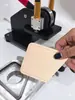 Máquina Pequeña Manual de Corte por Troquel con Brazo Oscilante, Máquina de Corte Manual para DIY de Cuero y Silicona Hecha a Mano, Máquina de Prensa Manual con Molde de Cuchillo, Máquina Punzonadora