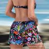 Traje de baño de falda dividida sexy europeo y americano 2025 para mujer Bikini transfronterizo Traje de baño de una pieza Fuente Stock listo