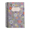 Cuaderno de bobina simple de plástico A5 Planificador Creativo de Alto Valor con Múltiples Diseños, Personalizable, Cuaderno Espesado de Oficina y Cultural