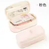 Estuche para Lápices de Estudiante de Primaria para Niñas, Atractivo, Gran Capacidad, Resistente a Manchas, Estuche para Lápices, Estudiante de Secundaria Ins, Bolso de Papelería Simple, Venta al por Mayor