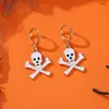 Pendantes Europeus e Americanos de Halloween Fantasma Abóbora Fantasma Morte Brincos de Gotejamento de Óleo Brincos Góticos de Halloween