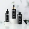 Frasco Plástico Conta-gotas 100ml Tampa Flip-Top Frasco para Loção Pet 24 Dentes 15g Frasco para Essência de Ombro Plano Frasco para Cuidados com a Pele
