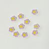 Hot Bonito Dos Desenhos Animados Óleo Gotejamento Smiley Girassol Nail Art Jóias DIY Brincos Acessórios Decoração de Unhas Ao Vivo