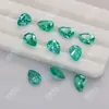 Zircônio Paraíba em Forma de Pera Pedra Solta, Zircônio Sintético Paraíba Azul-Esverdeado Paraíba em Forma de Gota Pedra Cz
