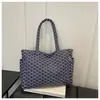 2026 Verano Nuevo Bolso de Cesta para Mujer Bolso de Hombro Único Bolso Tote Texturizado Doble Cara con Letras Bolso de Compras Bolso de Mano Informal