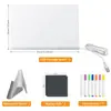 Placa Acrílica Pintável Transfronteiriça Placa de Pintura Luminária Noturna, Presente de Aniversário Perfeito, Ornamento Decorativo, Produto Novo, Alimentado por USB