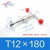 Conjunto de Parafuso de Avanço Tipo T Fixador de Parafuso de Avanço Trapezoidal Ferramenta de Fixação Parafuso Trapezoidal Máquinas para Marcenaria Fixador de Parafuso de Avanço Manual