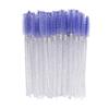 Enxerto de Cílios Pincel Enxerto Ferramentas de Cílios Transparente Cristal Rod Espiral Sólido Rolo de Cílios Pincel de Maquiagem Beleza Maquiagem