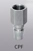 Conector Rápido de Acero Inoxidable Tipo Smc304C Hidráulico de Alta Presión Autocierre Redondo de Tres Vías Redondo de Dos Vías Neumático Conector Rápido