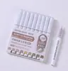 Marcador Acrílico con Punta Suave, Tipo Líquido Directo, No Transparente, Apilable por Color, Adecuado para Estudiantes, para Dibujo y Pintura