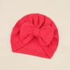 Nuevo gorro infantil europeo y americano con lazo de cachemira para bebé, gorro estilo jersey para bebé, gorro indio para bebé recién nacido.
