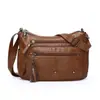 Bolsa Quadrada Feminina de Alta Qualidade com Textura Retro, Nova Moda Transfronteiriça, Grande Capacidade, Versátil para o Dia a Dia, Ombro Único ou Transversal