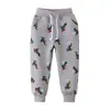 Pantalones de Chándal para Niños Estilo Europeo y Americano Otoño Nueva Moda Pantalones Largos para Niños Estilo Coreano Pantalones Deportivos para Niños Estampados Pantalones para Niños