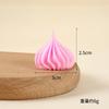 Crema de Emulación Gel Helado Cabeza de Helado Juguete DIY Hecho a Mano Juego de Comida Accesorios para Pastel Mini Flor de Crema Helado