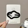 Pinza para Flequillo, Pasador, Nueva Tendencia Chica Estampado Leopardo Puntos Nube Pin Lateral Bb Colección de Accesorios para el Cabello Versátiles