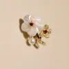 Xiliang Feizi Broche Exquisito Explosivo de Cisne Mariposa Hoja de Ginkgo Aguja para Cuello de Cárdigan Accesorios