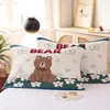 Almohada Gruesa de Ocho Capas para el Hogar Nueva Funda de Tarjeta Par de Toallas Algodón para Todas las Estaciones