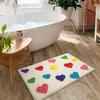 Nuevo Día de San Valentín Transfronterizo Alfombras de Piso Gruesas de Imitación Cachemira Resistentes a las Manchas para Hogar, Dormitorio y Sala de Estar Alfombra Antideslizante Venta al por Mayor Dropshipping