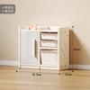 Armário de armazenamento de brinquedos infantis infantil simples multi-camada grande rack de armazenamento doméstico bebê plástico organizador rack de armazenamento